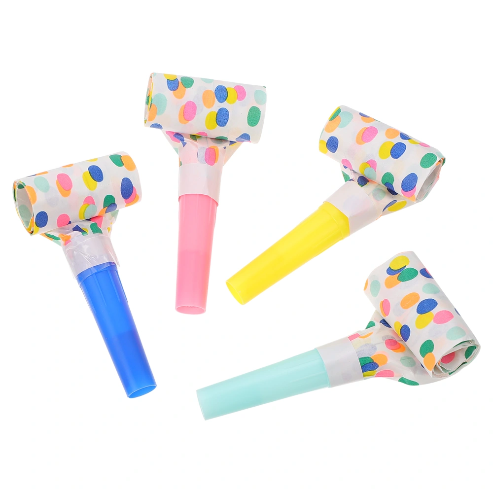 16Pcs Party Blower Noise Maker Musical Blowouts Whistle Party Blow Horns