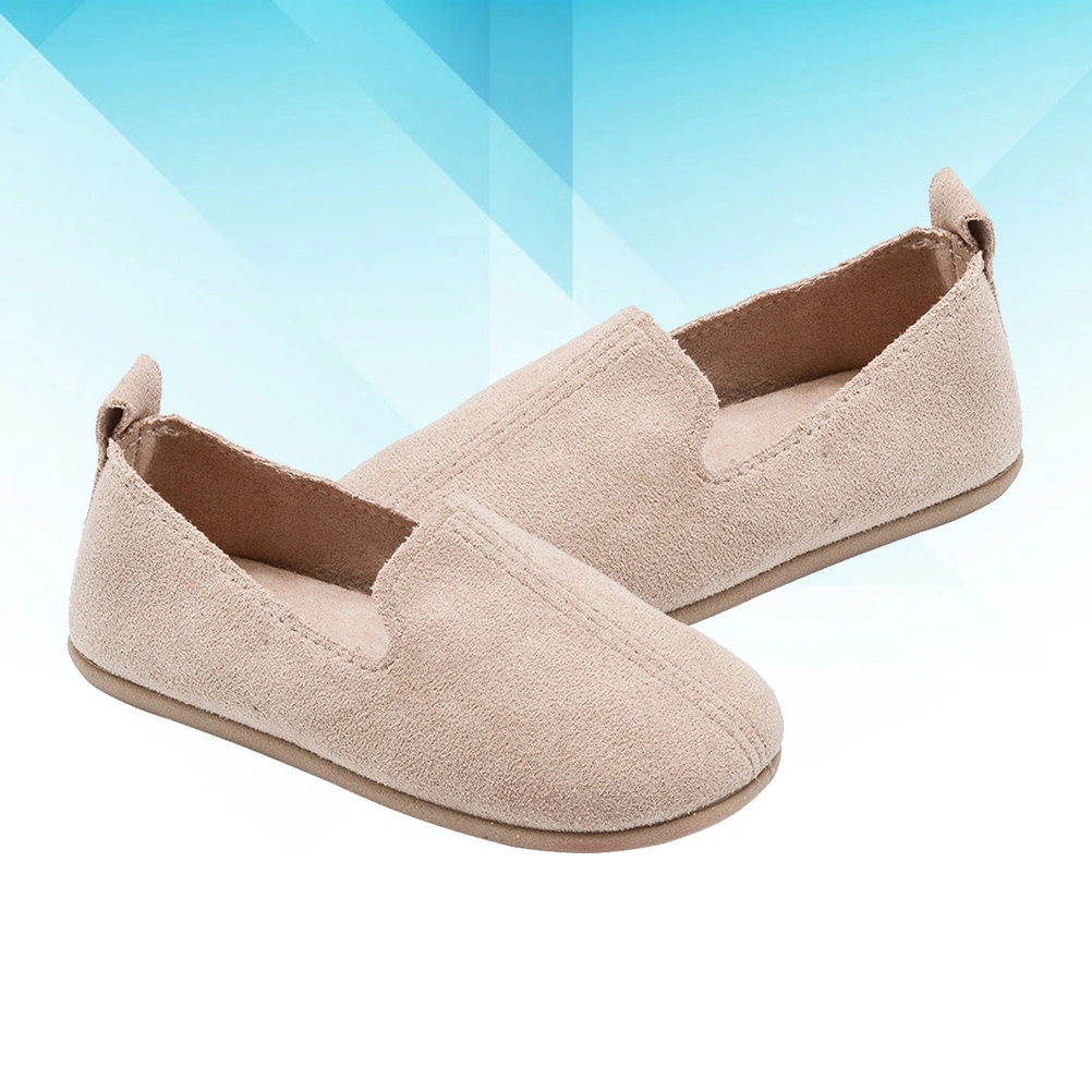 1 Pair of Children's Casual Shoes Toddler Comfortable Sneakers Shoes for Spring Summer - Size 29 (Beige)