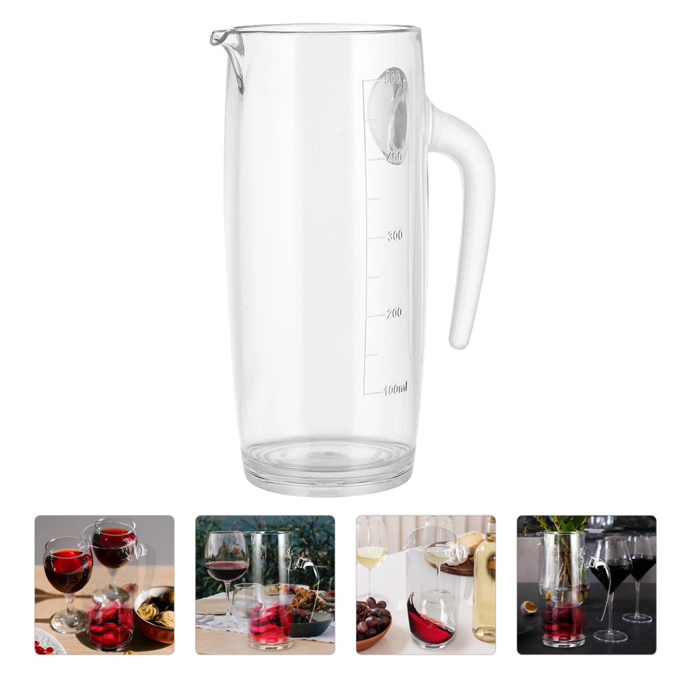 Transparent Wine Decanter with Scale Whisky Decanter Wine Liquor Separator