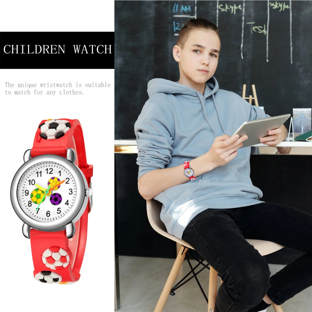 1Pc Cartoon Pattern Watch Children Watch Fashionable Wristwatch for Student