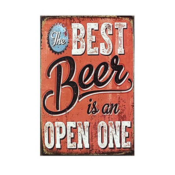 Beer Theme Vintage Metal Sign Tin Poster Tavern Bar Pub Shop Retro