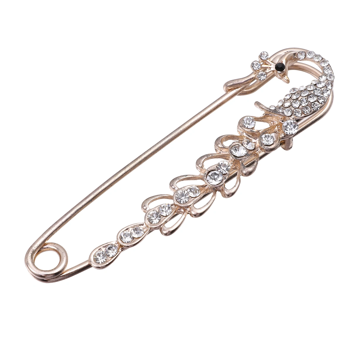 Exquisite Brooch Female Alloy Fashion Brooches Pin Jewelry Women Accessories Golden