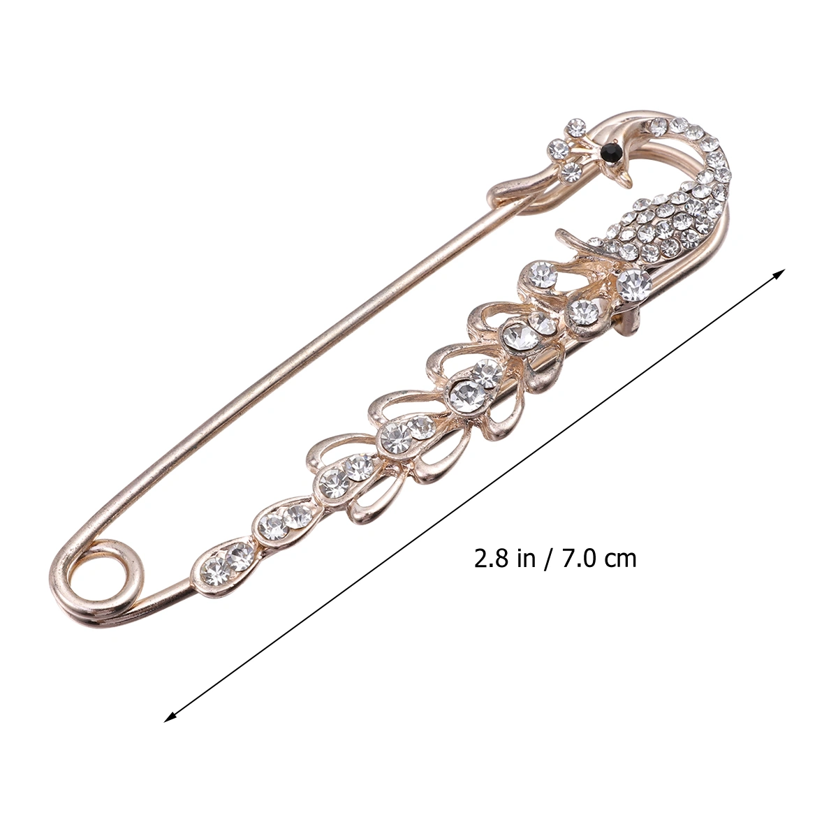 Exquisite Brooch Female Alloy Fashion Brooches Pin Jewelry Women Accessories Golden