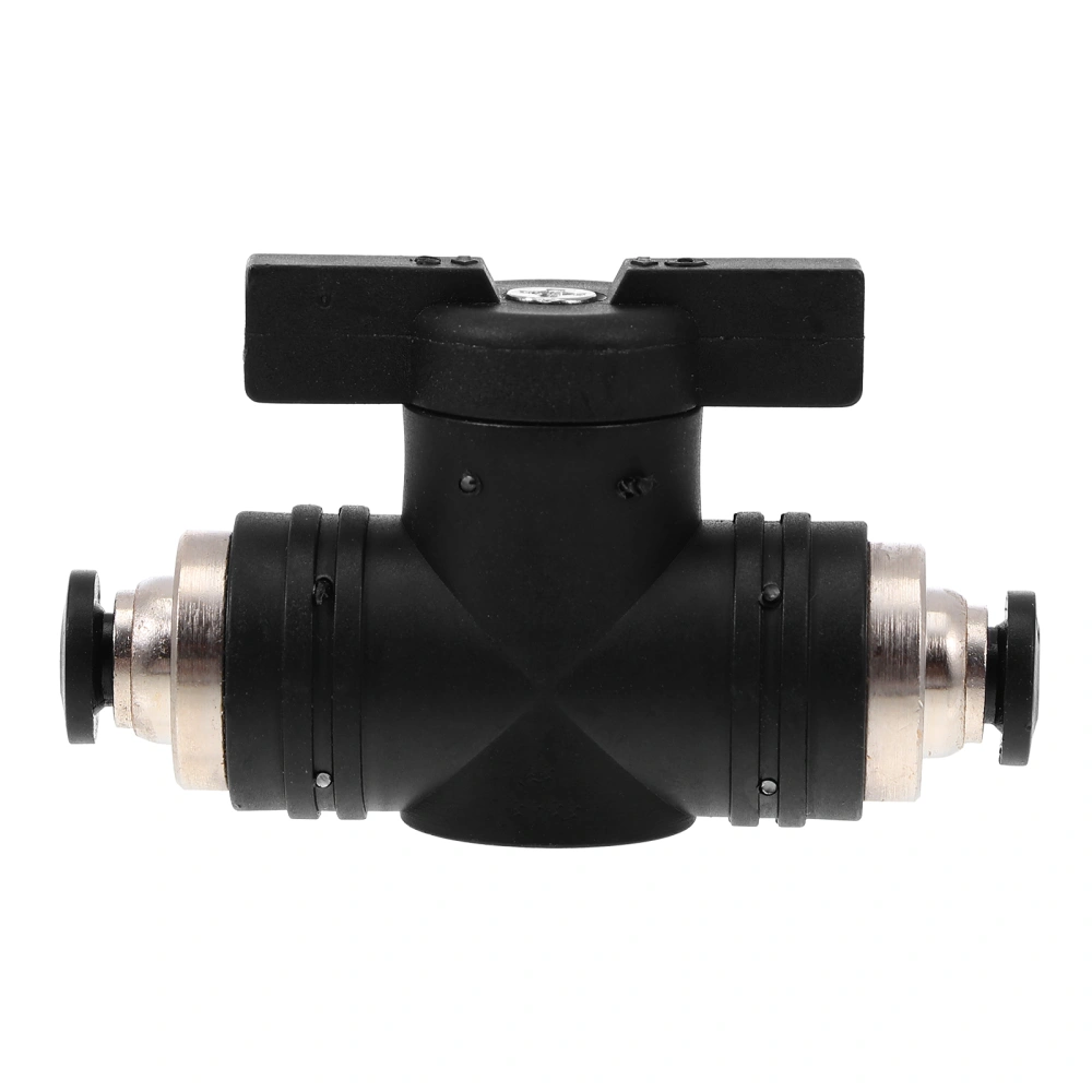 1pc Air Pipe Ball Valves Air Flow Control Valves Push to Connect Fitting (BUC-4)