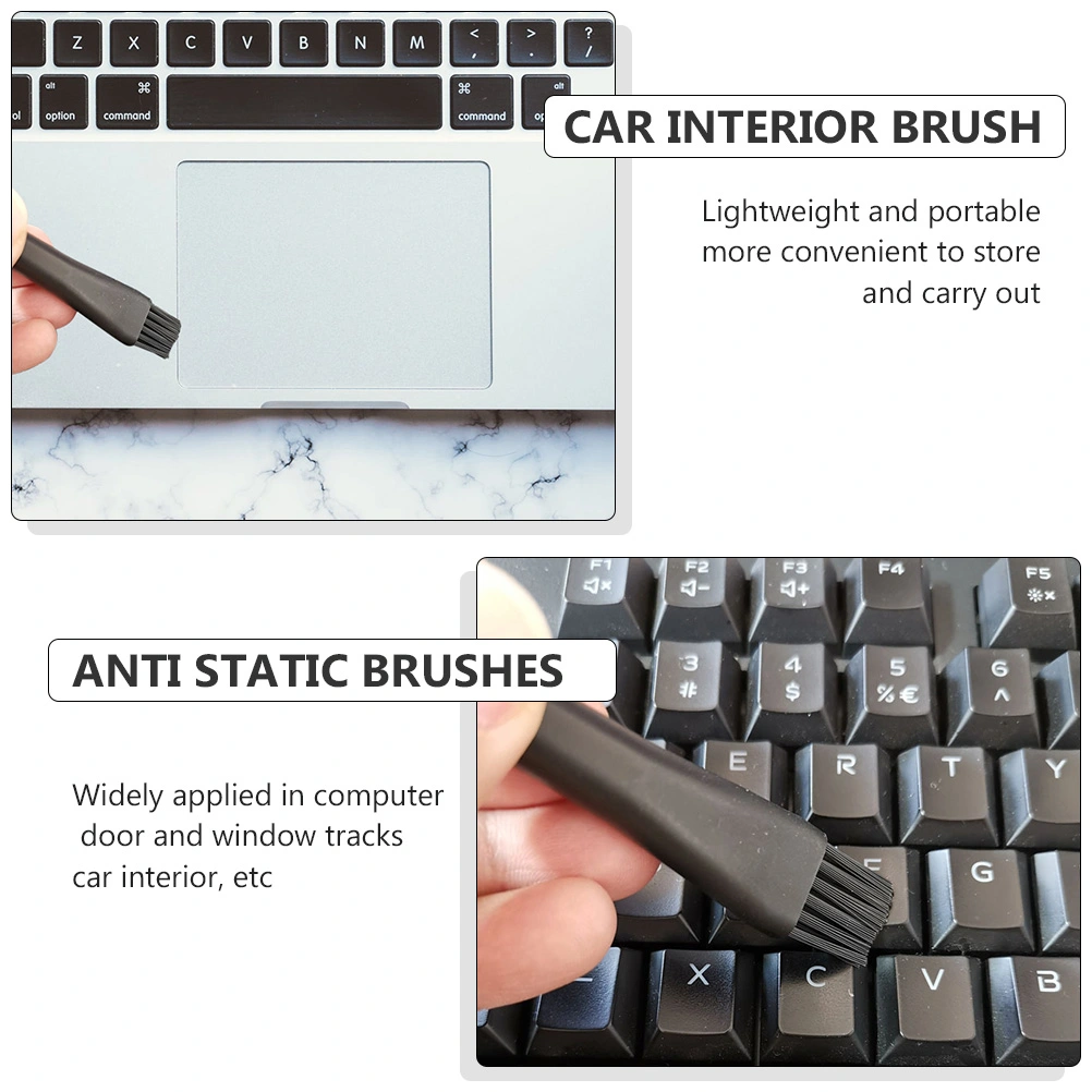 1 Set of 6Pcs Keyboard Brushes Anti Static Brushes Computer Cleaning Tools