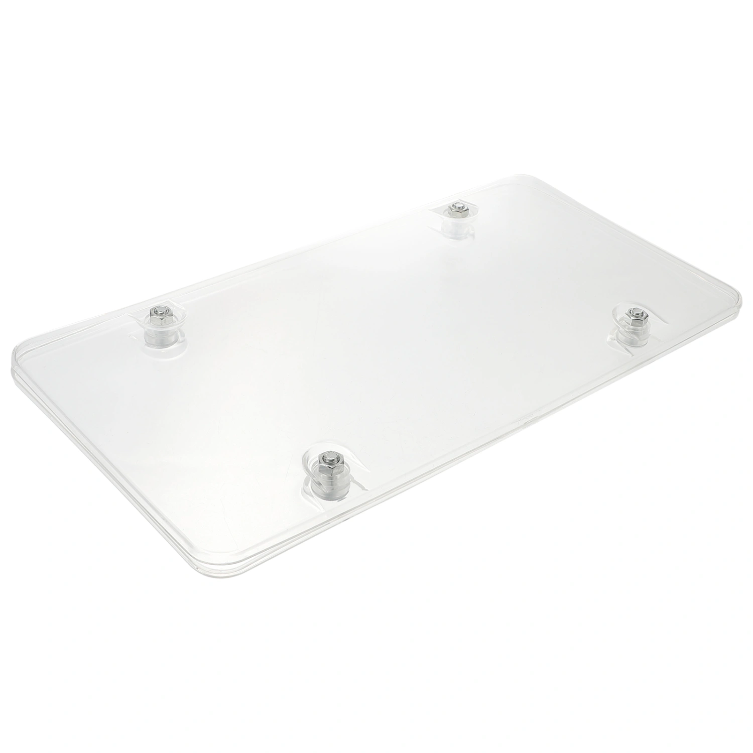 License Plate Cover Tinted License Plate Cover Anti-UV Car License Plate Shield