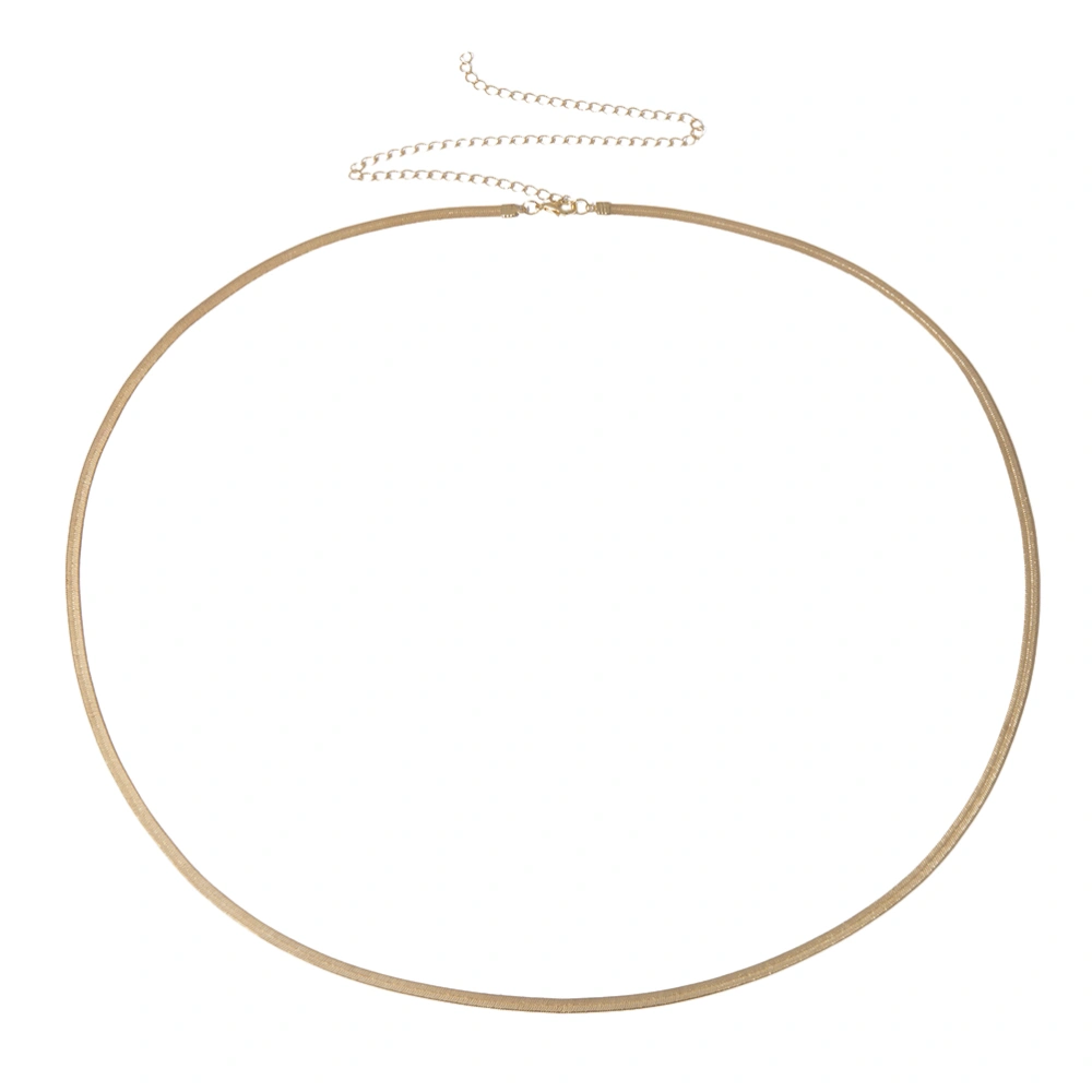 1pc Fashion Simple Decorative Waist Belt Sexy Stylish Waist Chain for Wedding Party Woman Bride (Golden)