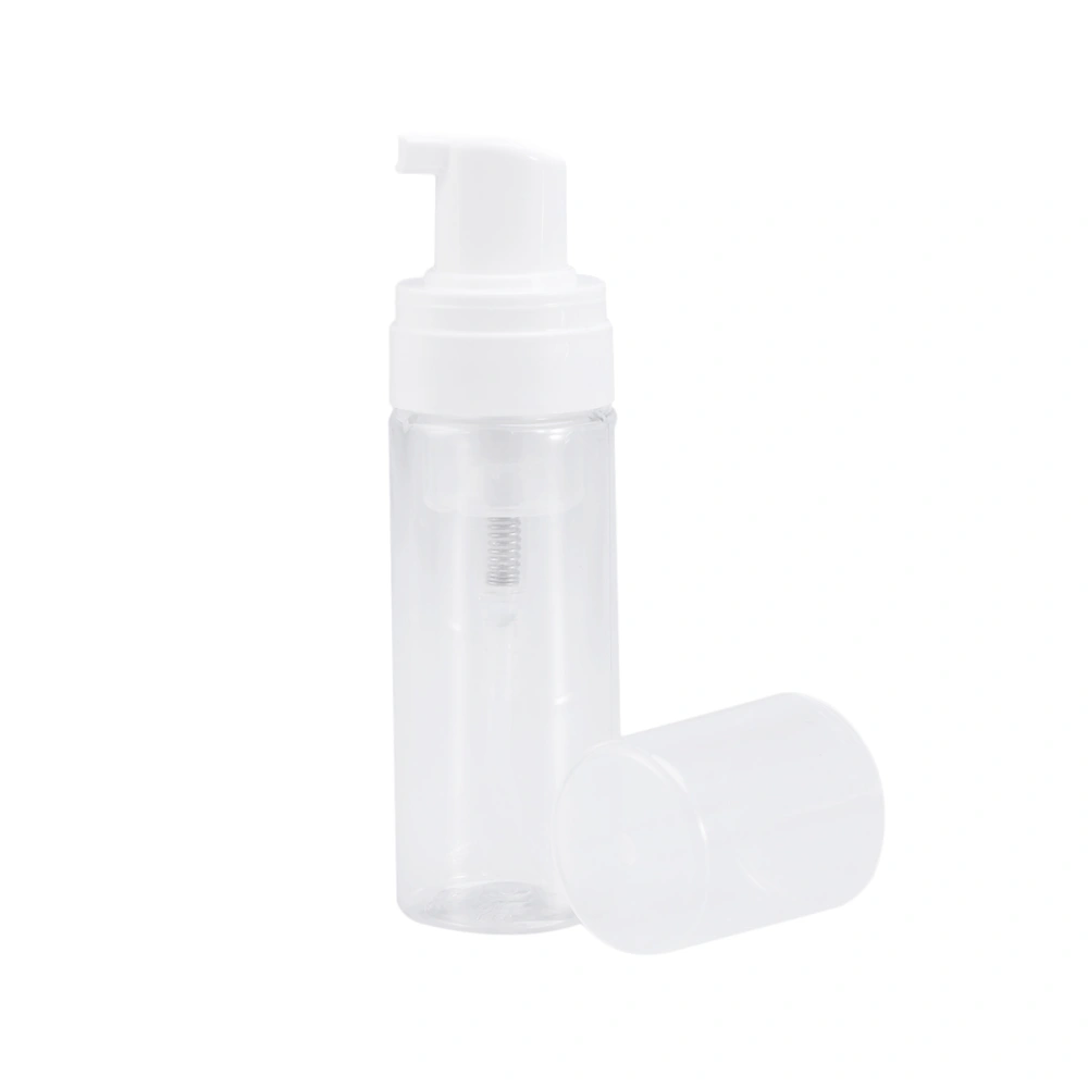 50ml Dispenser Bottles Plastics Column Pump Dispenser Reusable Empty Bottles (Transparent)