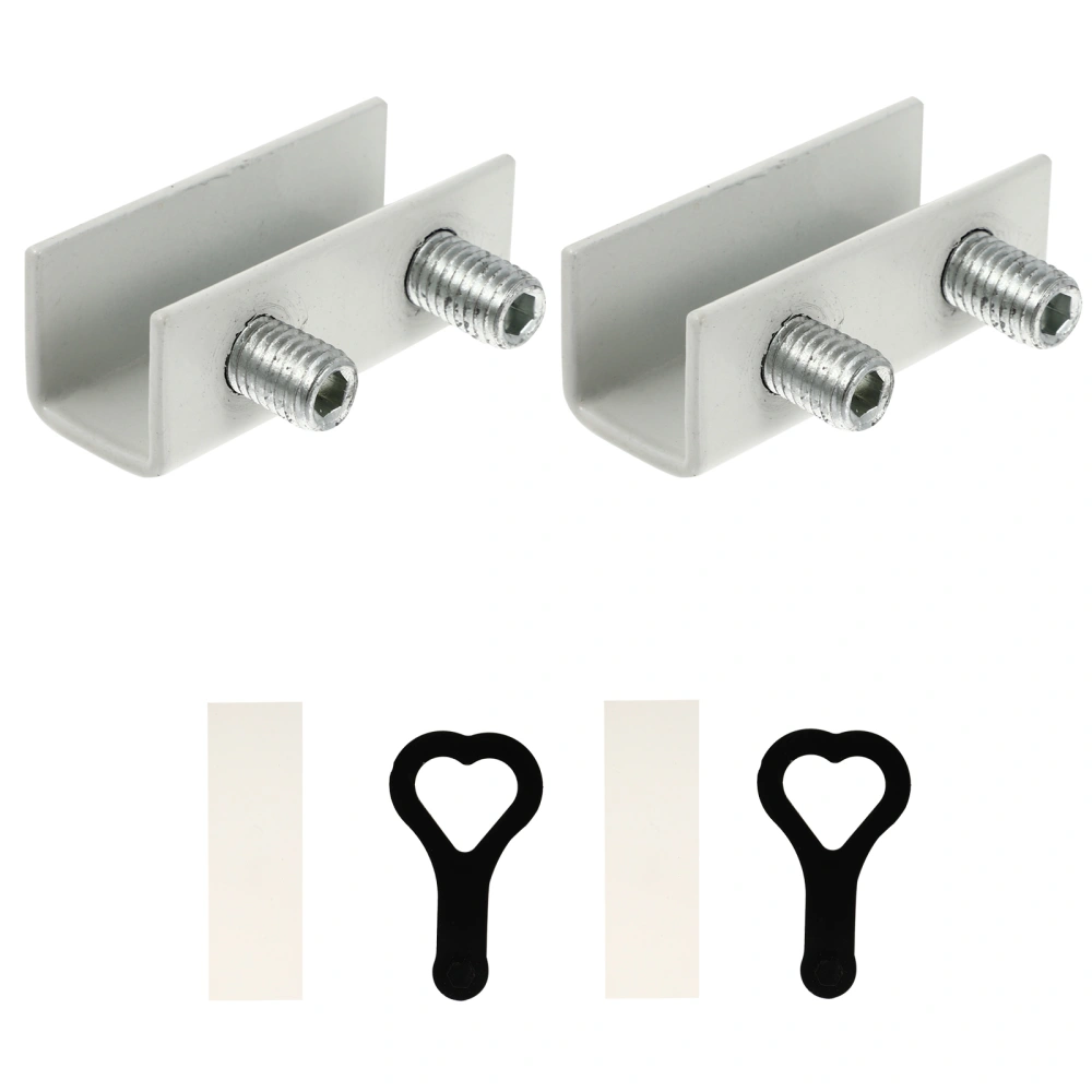 2 Pcs Sliding Window Locks Window Stoppers Aluminum Alloy Window Security Locks