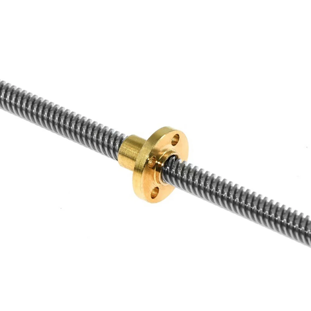 3D Printer Parts T8 Lead Screw 150mm with Nut for Stepper Motor Threaded Rod Stainless Lead