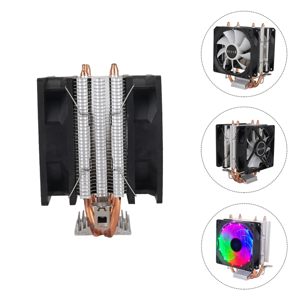 1Pc Professional CPU Radiator Premium Home Office Computer CPU Cooling Fan