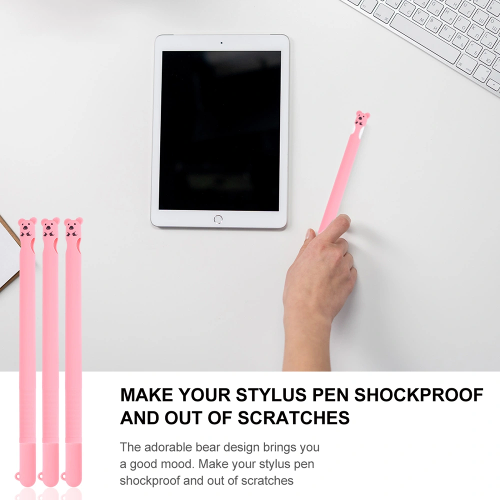 Silicone Stylus Pen Cover Stylus Protective Cover Compatible for Apple Pencil 1