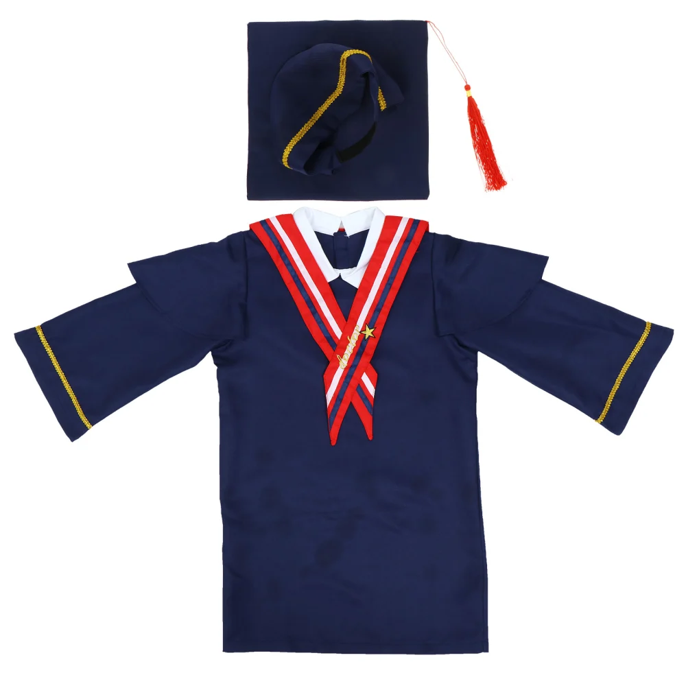 Children's Graduation Photo Graduation Performance Baccalaureate Gown Bachelor