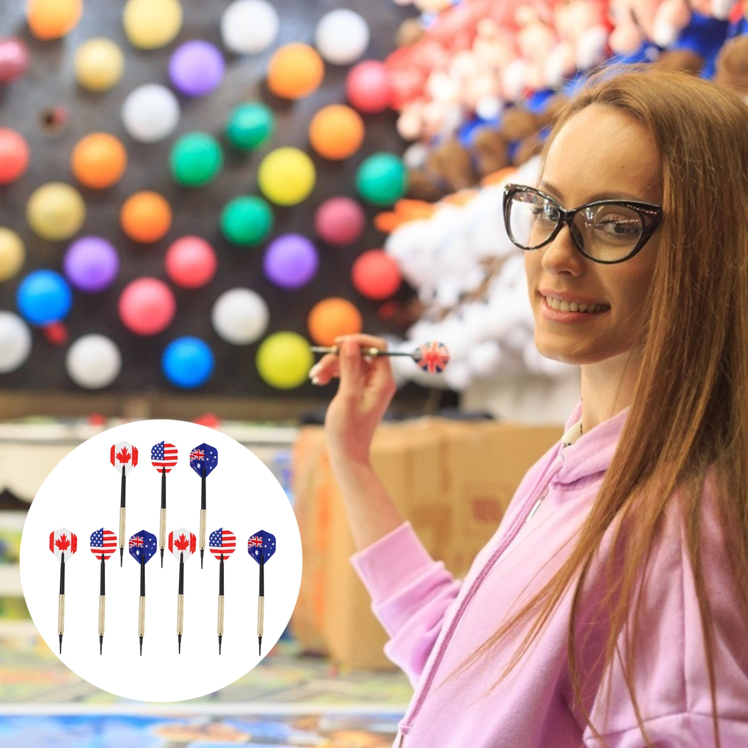 1 Set Safe Darts Indoor Darts Dart Accessories Dart Playthings Sports Supplies