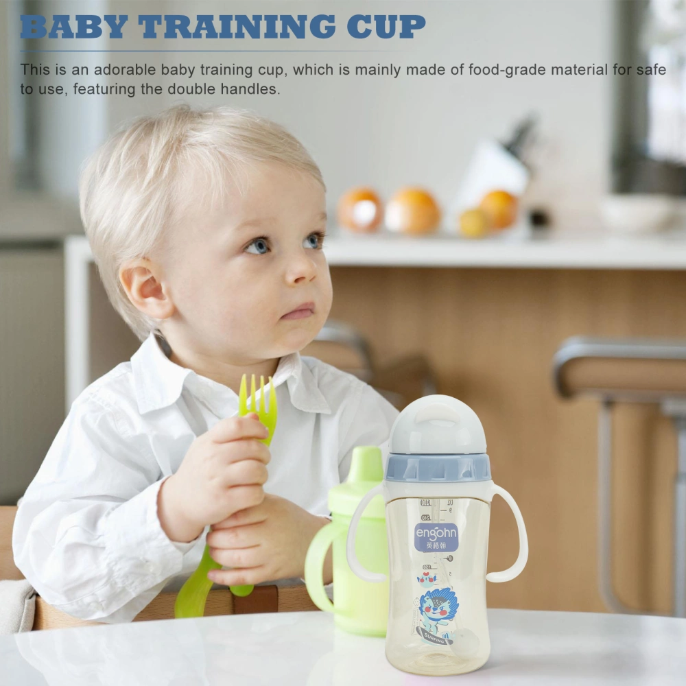 Adorable Baby Bottle With Handle Kids Cup Toddler Baby Feeding Bottle