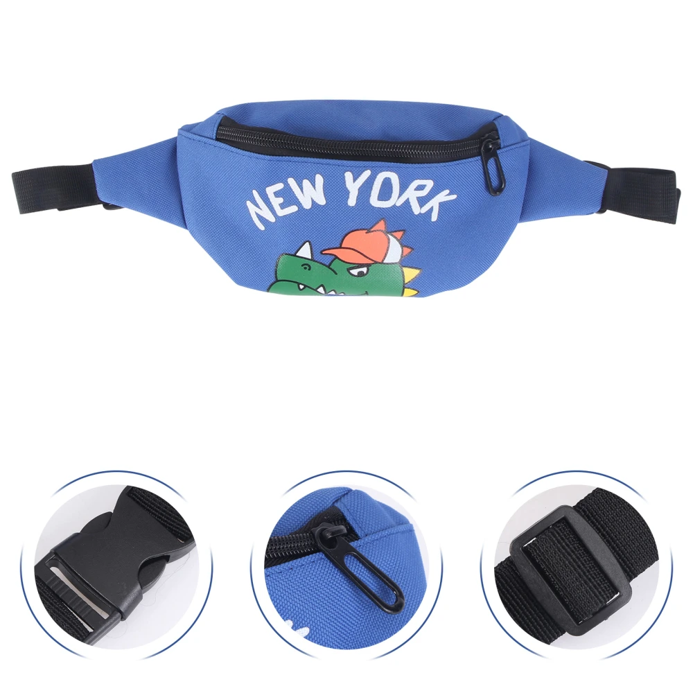 1pc Dinosaur Pattern Waist Pouch Fashionable Chest Bag Kids Waist Pouch