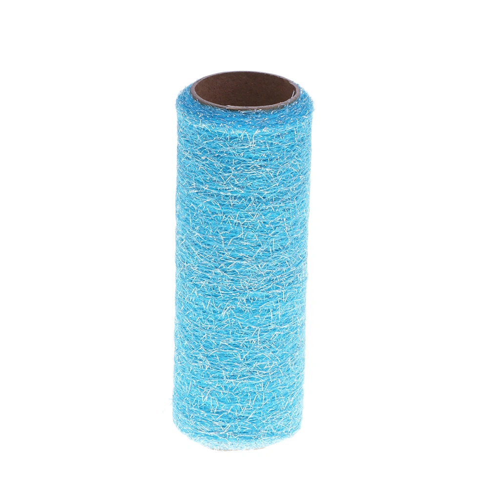 1pc 15cm 10 Yards Yarn Tulle Netting Rolls Organza Fabric for Wedding Decoration Bow Tutu Skirt DIY Craft Sewing Gift Wrapping Clothes (Sky-blue)