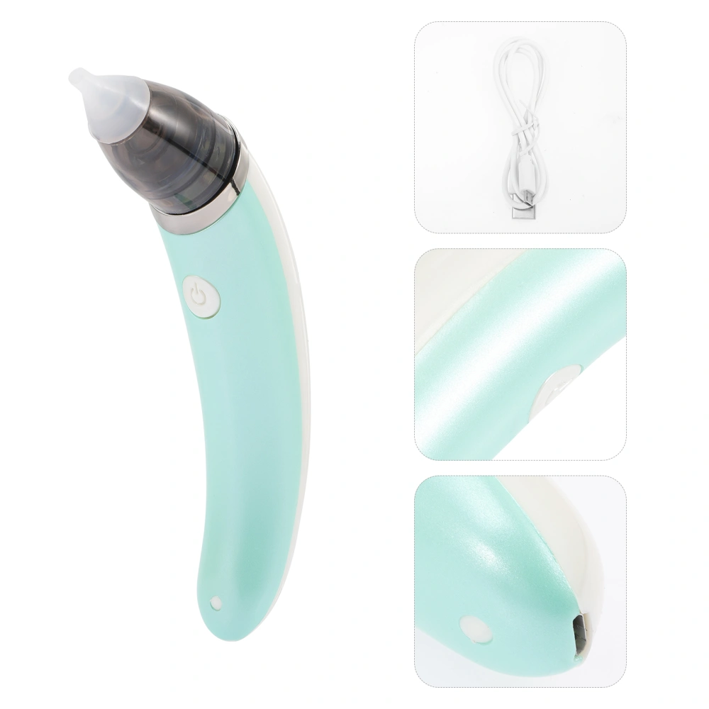 Baby Electric Nasal Aspirator Mucus Cleaner Earwax Cleaner Nose Ear Cleaning Tool