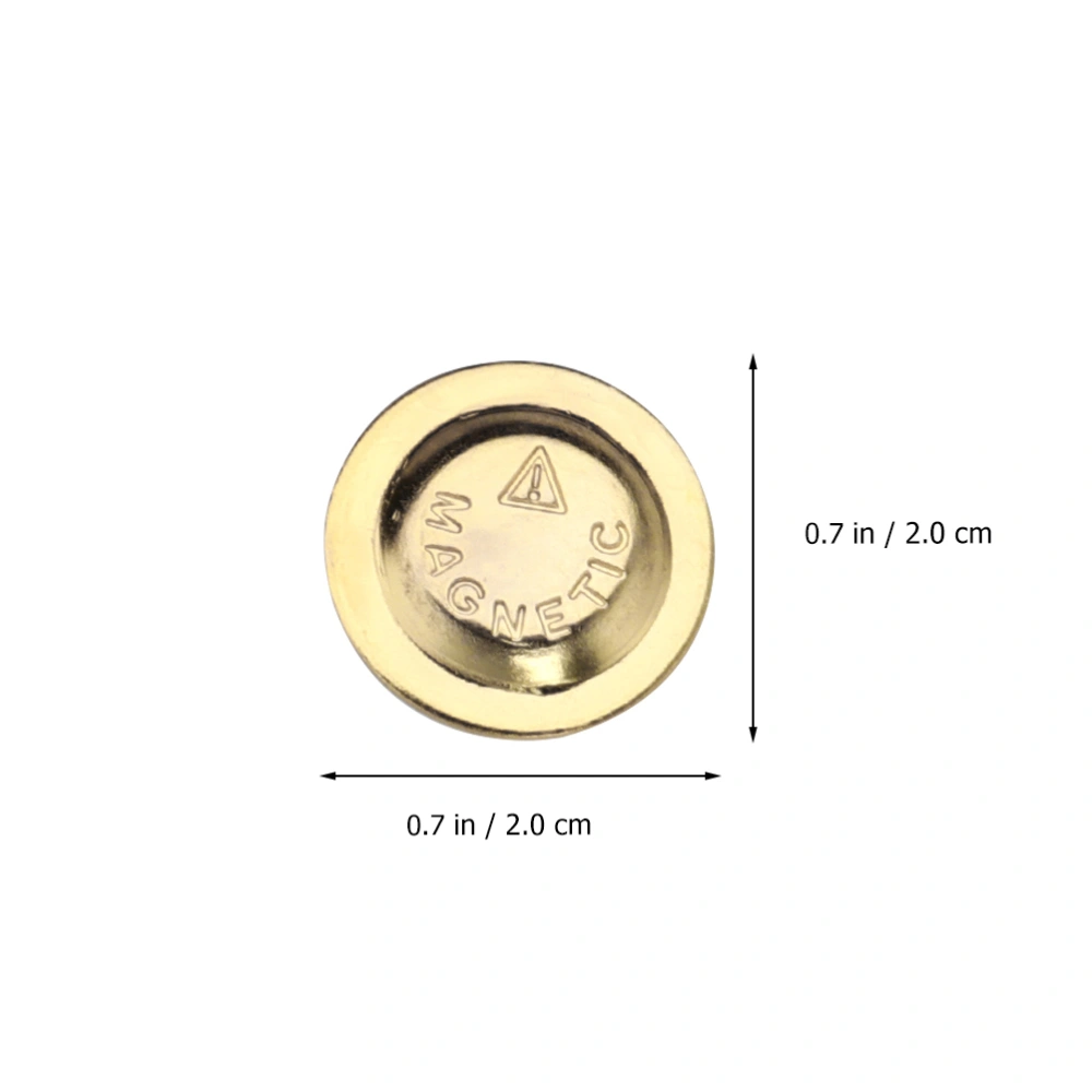 10 Pairs Round Magnet Button 20mm Magnetic Clasp Snap Magnetic Snap Button