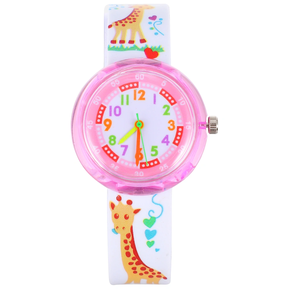 1pc Children Cartoon Pattern Watch Comfortable Wrist Watch Chic Wristwatch