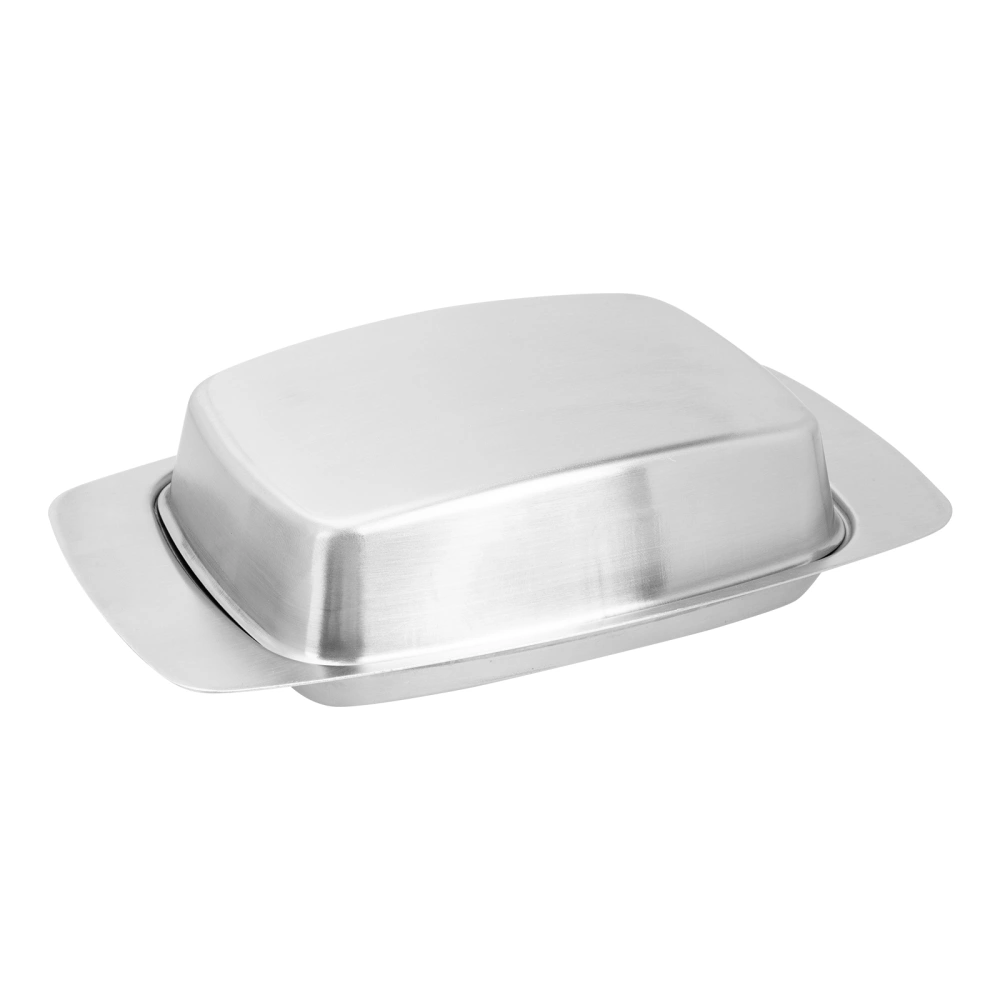 Butter Dish with Lid Dustproof Cheese Dish Lidded Butter Plate Stainless Butter Case