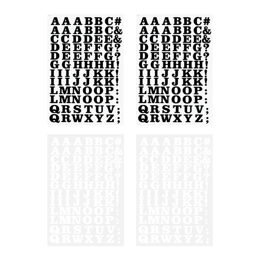 1 Set Letter Heat Transfer Sticker Vinyl Clothing Heat Transferring Sticker Clothing Accessories