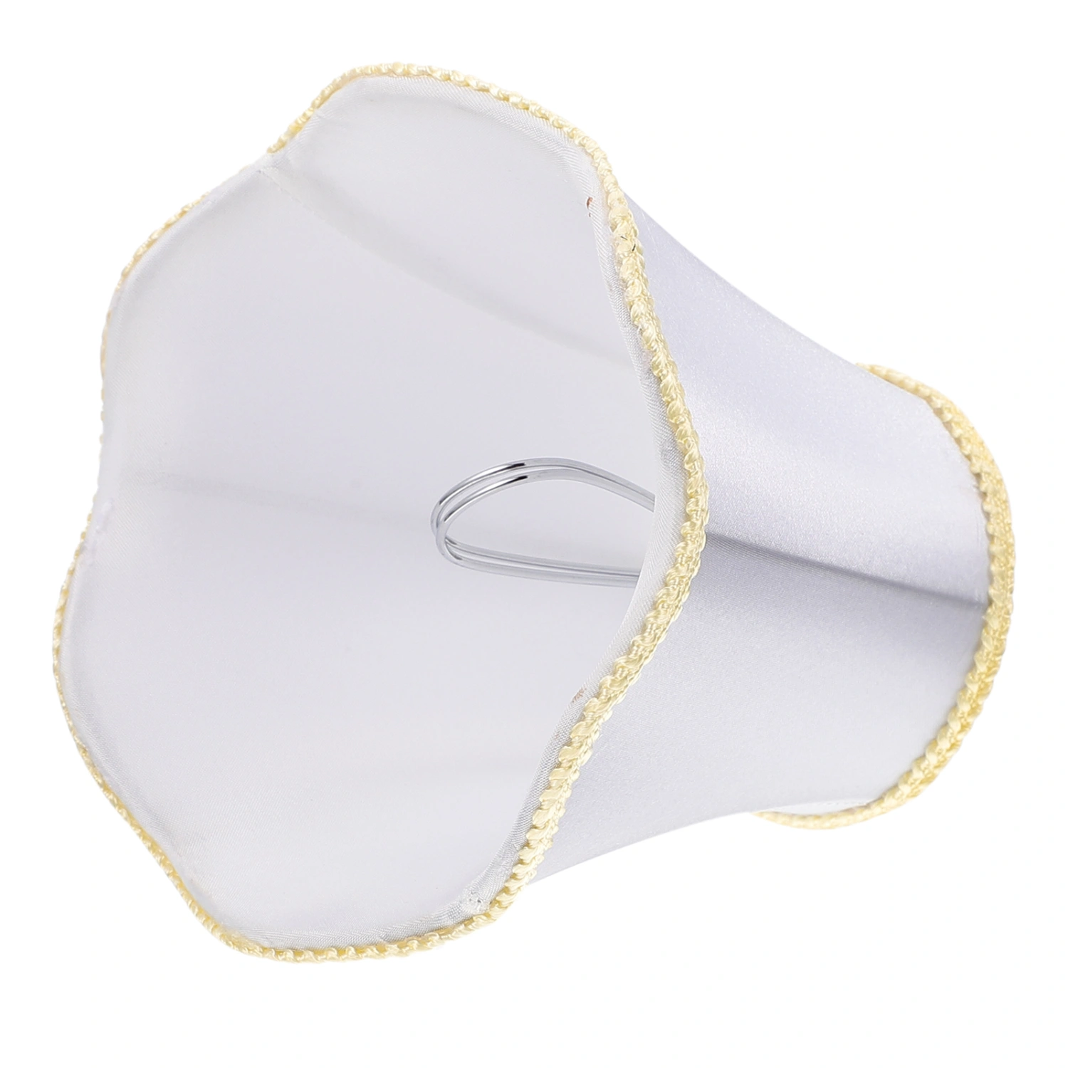 1Pc Cloth Ceiling Light Shade Simple Wave Bottom Lampshade Home Light Accessory