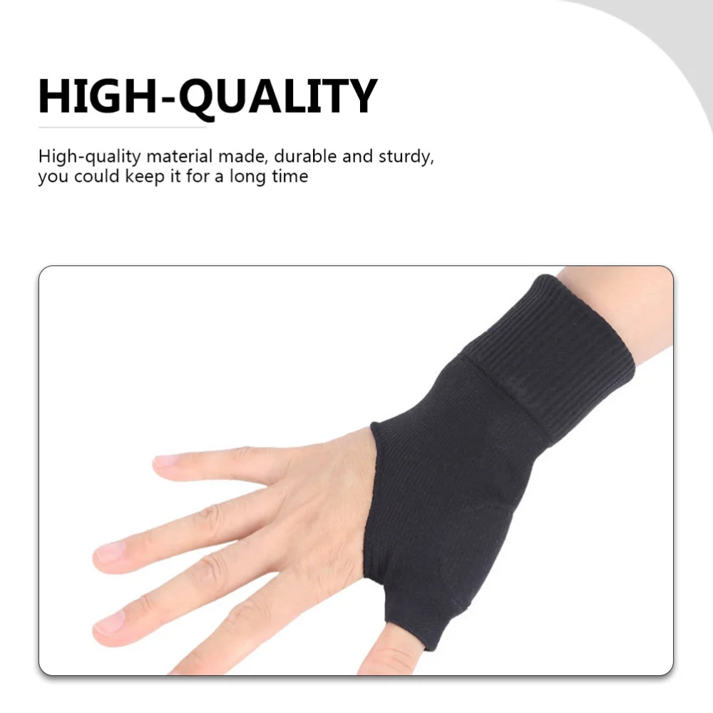 4pcs Breathable Basketball Wrist Braces Supple Wrist Supports Sports Supplies (Assorted Color)