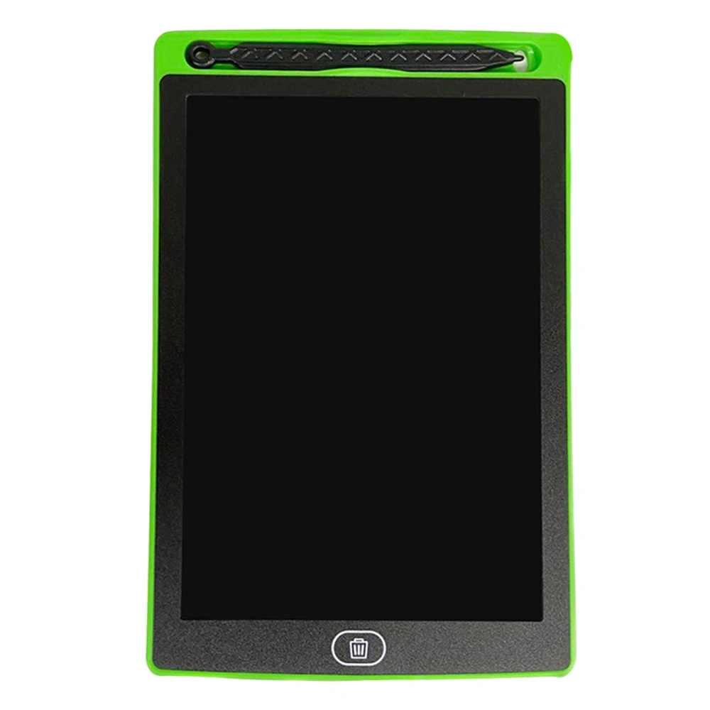 8.5 Inches Kids LCD Handwriting Board Partial Erase Color Handwriting Tools Electronic Writing Drawing Tablet (Green)