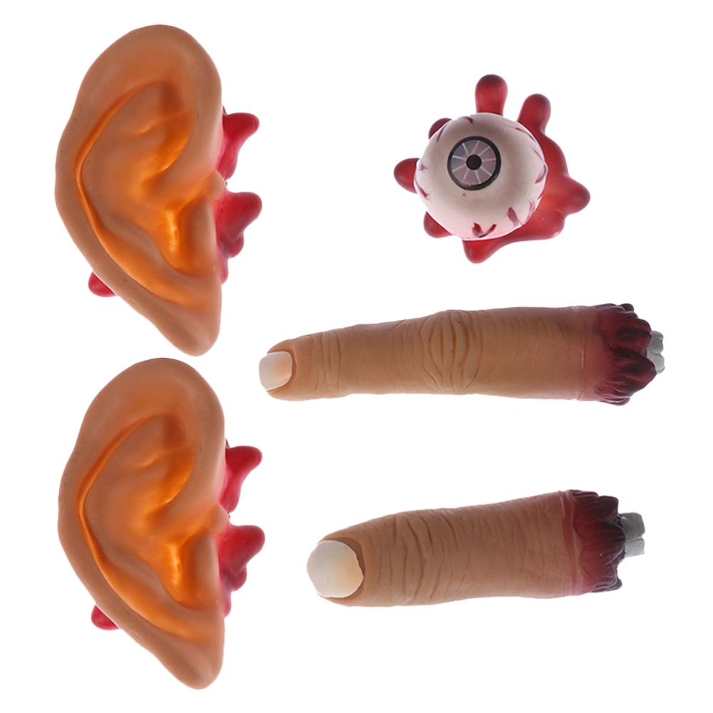 1 Set Fake Body Parts Broken Body Parts Halloween Terror Props Prank Props