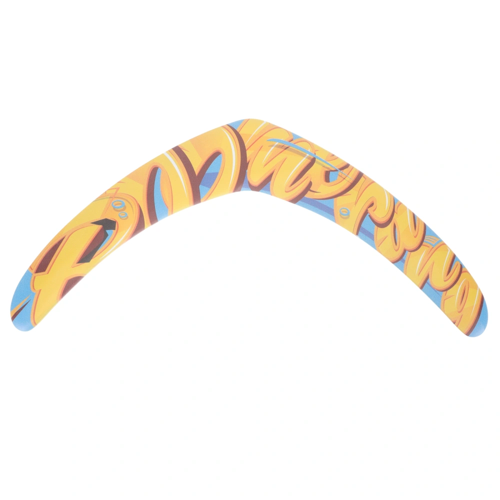 Outdoor Boomerang Throwing Boomerang Kids Boomerang Toy Flying Plaything