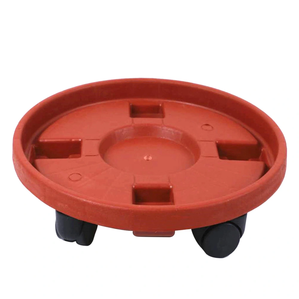 Removable Flower Pot Stands Plant Pallet Caddy Planter Pot Mover Plant Pot Pallet Dolly Caster with Wheels