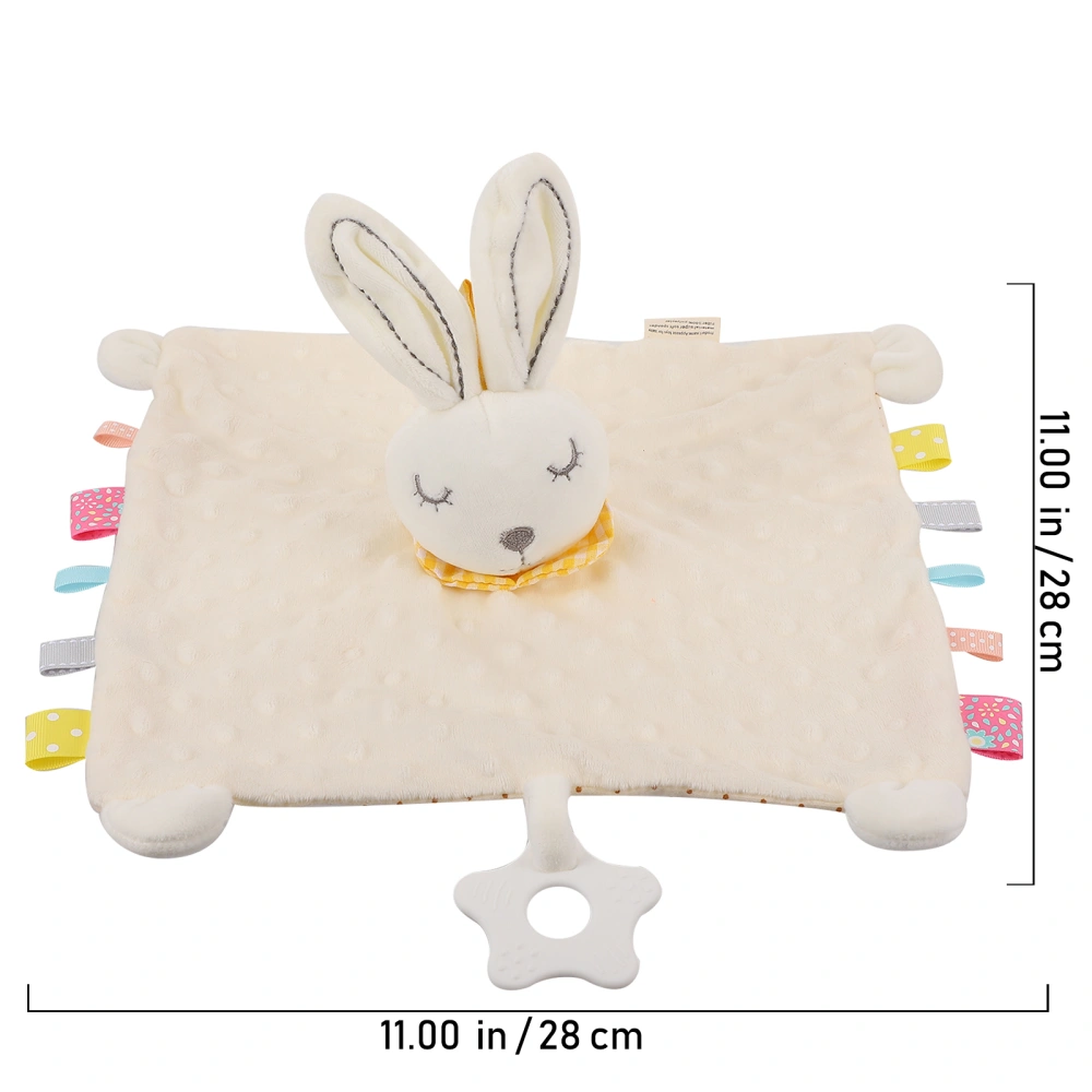 1Pc Rabbit Shaped Baby Appeasing Towel Baby Sleeping Doll Pacifying Towel