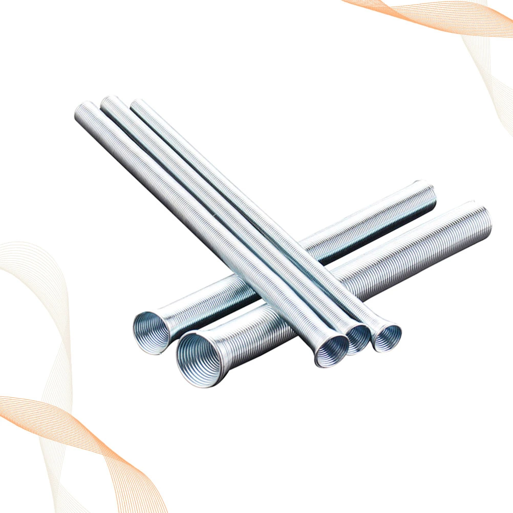 5Pcs 6/8/10/12/16mm Refrigeration Maintenance Line Pipe Bender Water and Electricity Tools(Silver)