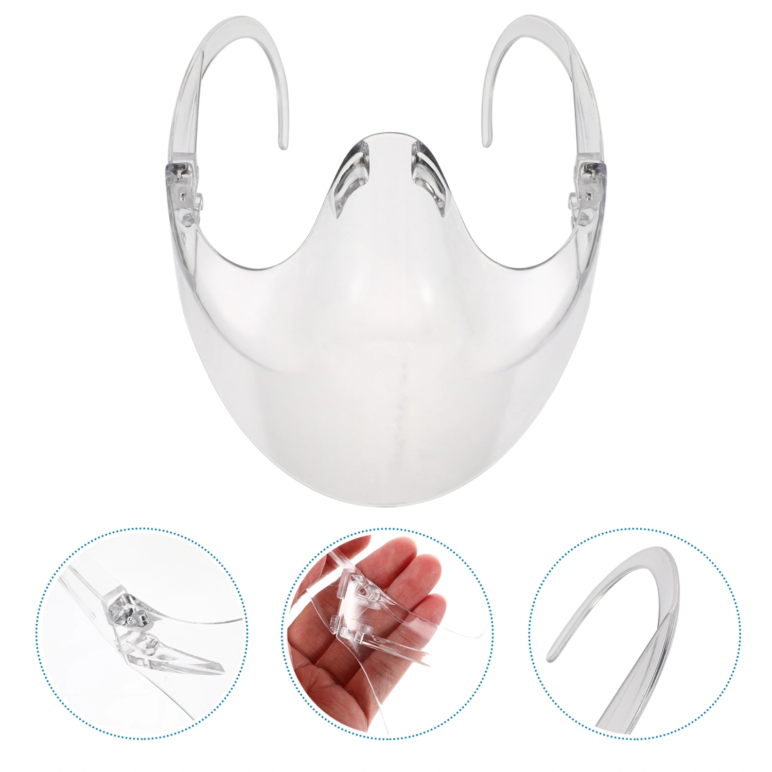 Durable Face Cover Reusable Mask Practical Face Protective Cover Face Protector