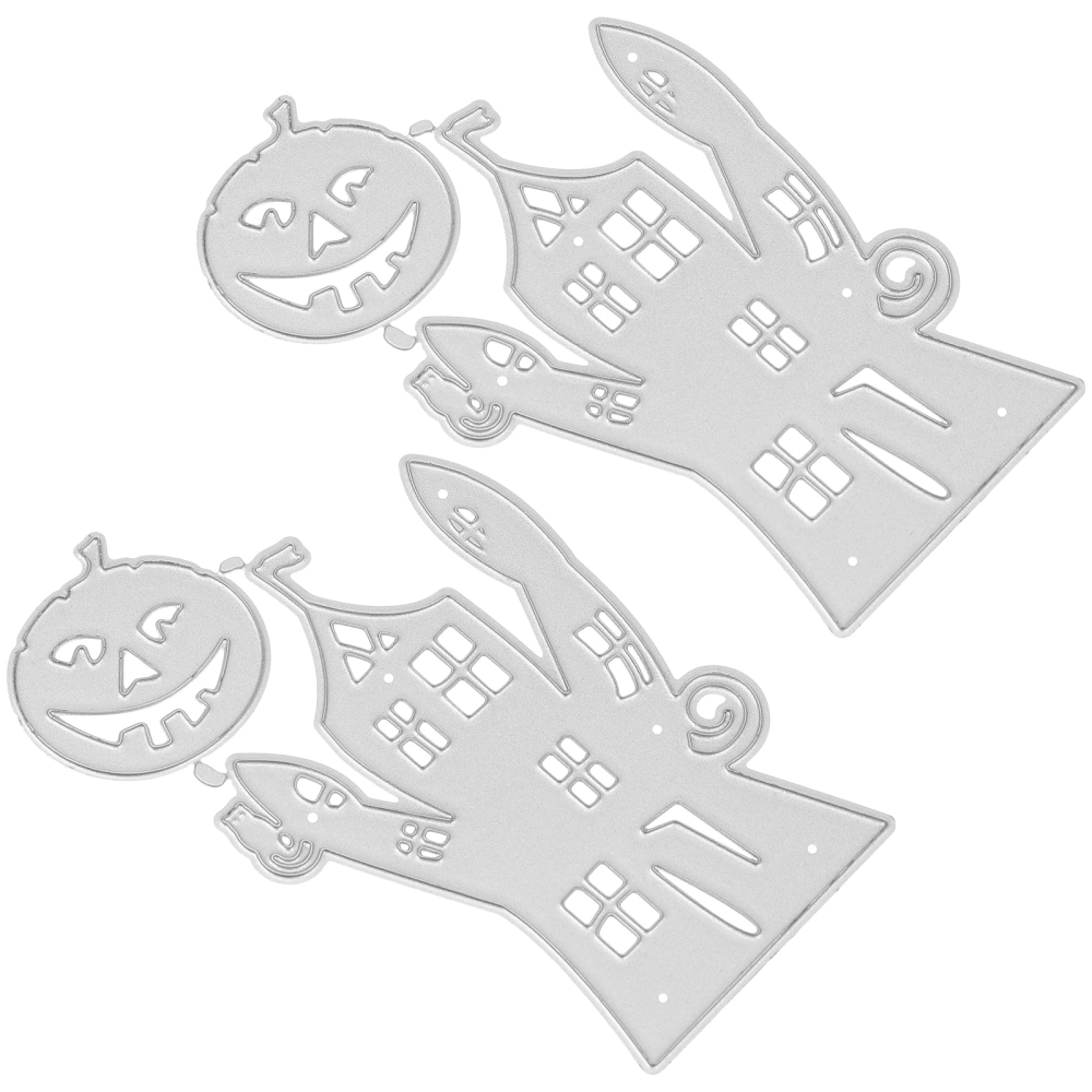 2pcs Cutting Dies Metal Stencil DIY Scrapbooking Photo Album Mold Decor