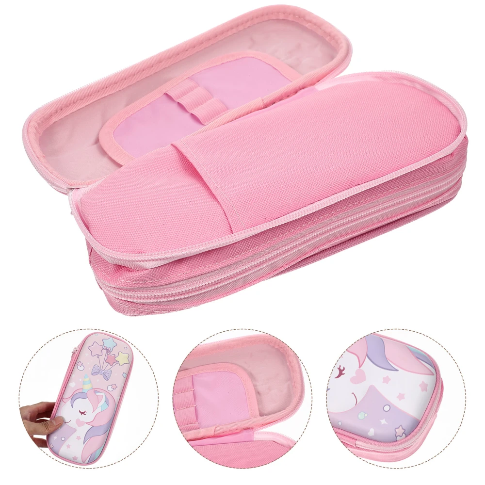 Unicorn Pencil Case Multifunctional Pencil Case Large Capacity Pencil Bag Kids Stationery Bag