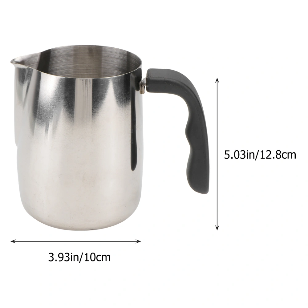 1PC 1000ML Heatable Spout Cup Stainless Steel Cup Milk Cup (Silver)