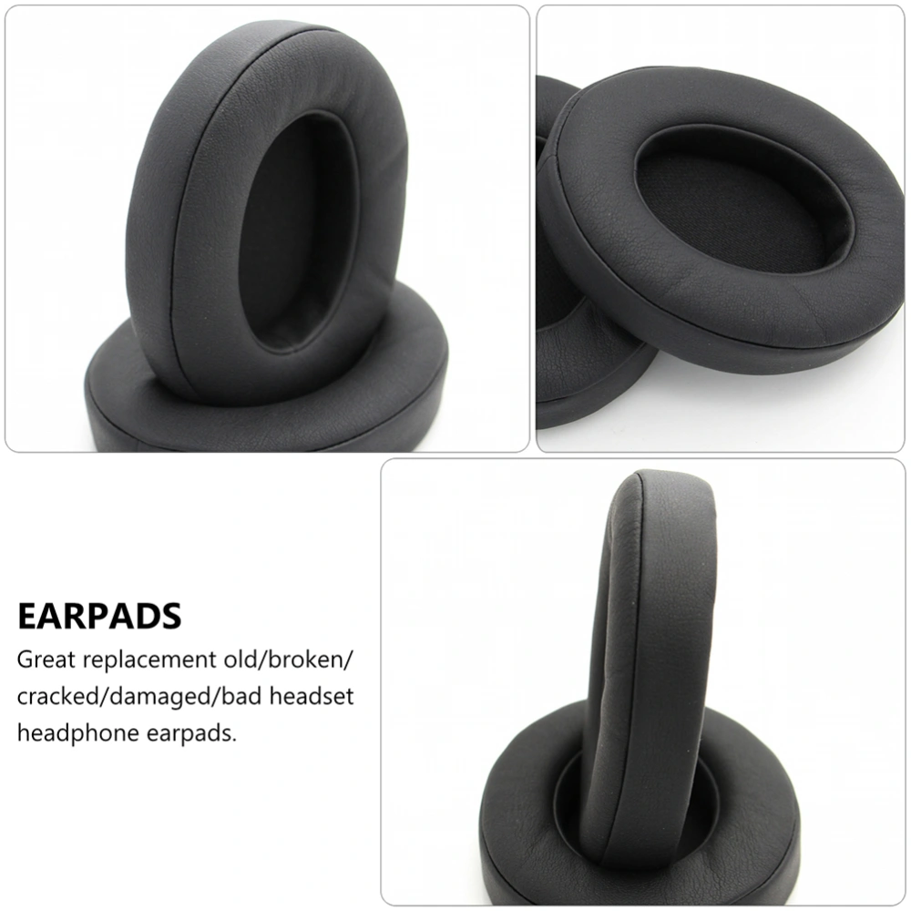 1 Pair Headphones Replacement Sponge Ear Pads Compatible for Studio 2.0