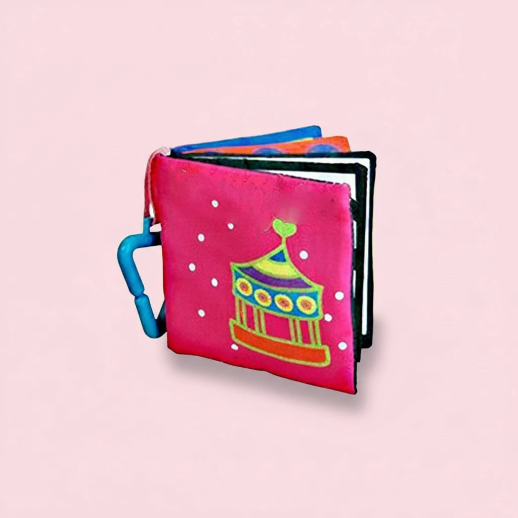 Intelligence Development Cloth Book Early Educational Toy for Baby Kids (Visual Training)