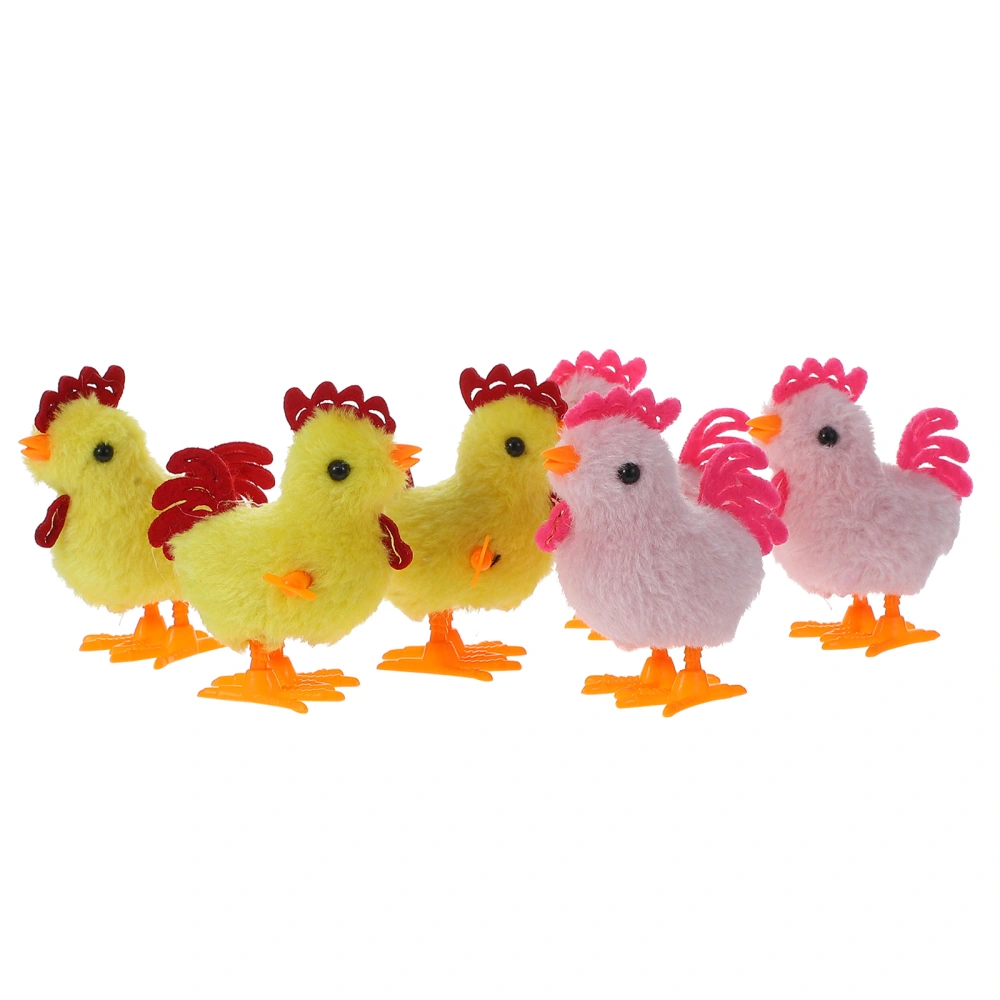 6 Pcs Decorative Handicrafts Artificial Animals Lifelike Simulated Chicks