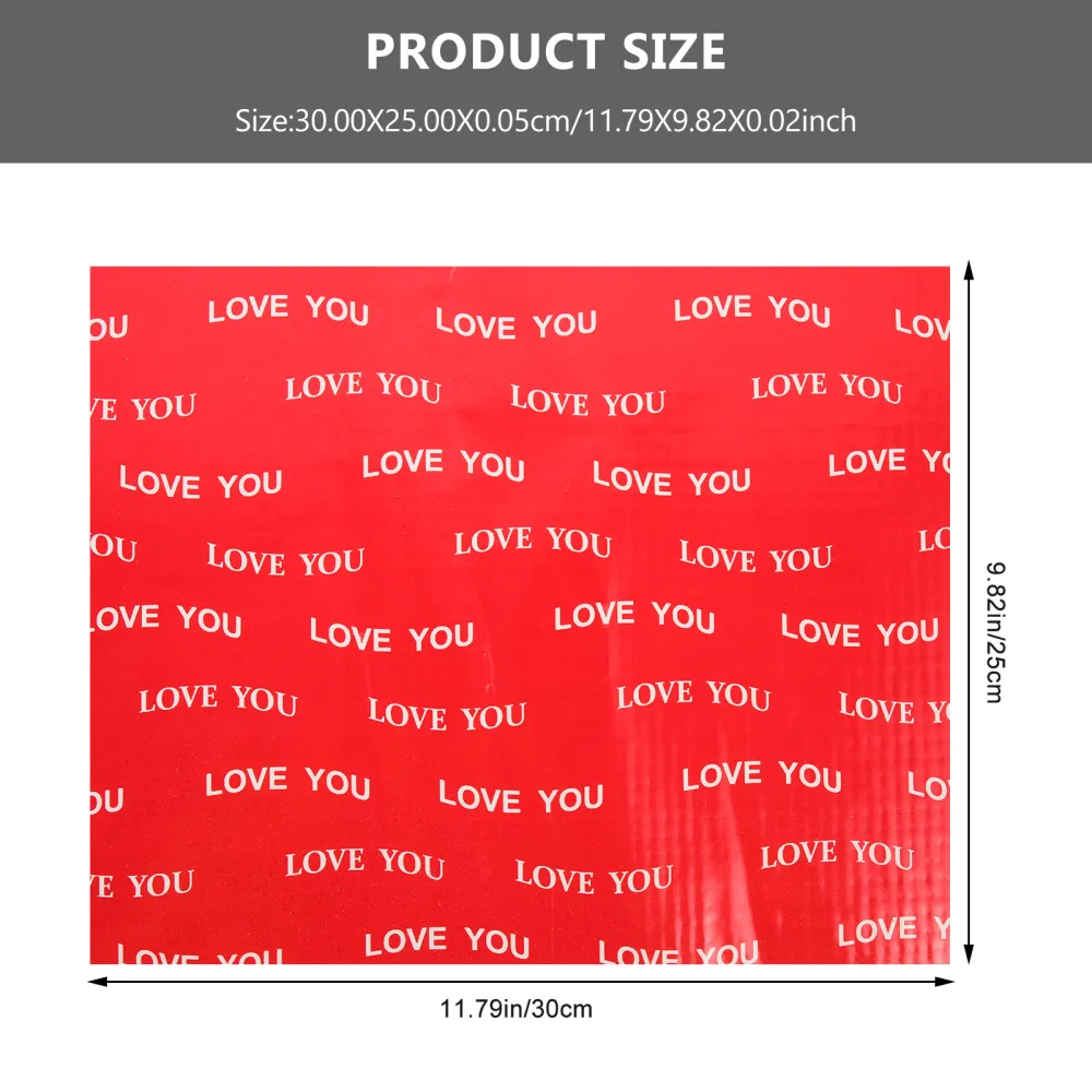 Valentines Day Heat Transfer Vinyl HTV Sheets Garment Hot Stamping Craft Film