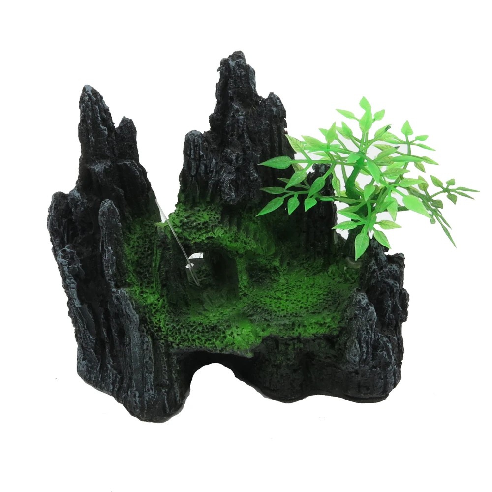 Aquarium Ornament Mountain Ornament Rockery Landscape Fish Tank Decoration