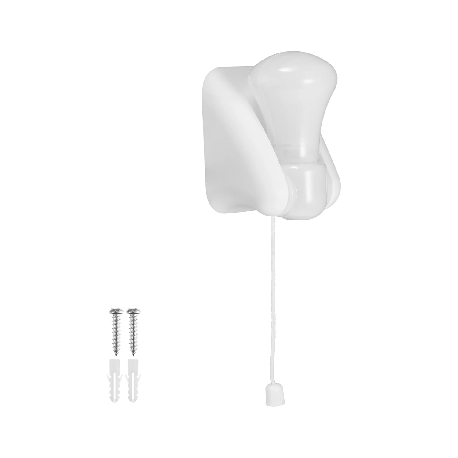 LEDMOMO Wall Mount LED Light Self Adhesive Bulb Lamp for Tent Cabinet Closet without Batteries (White)