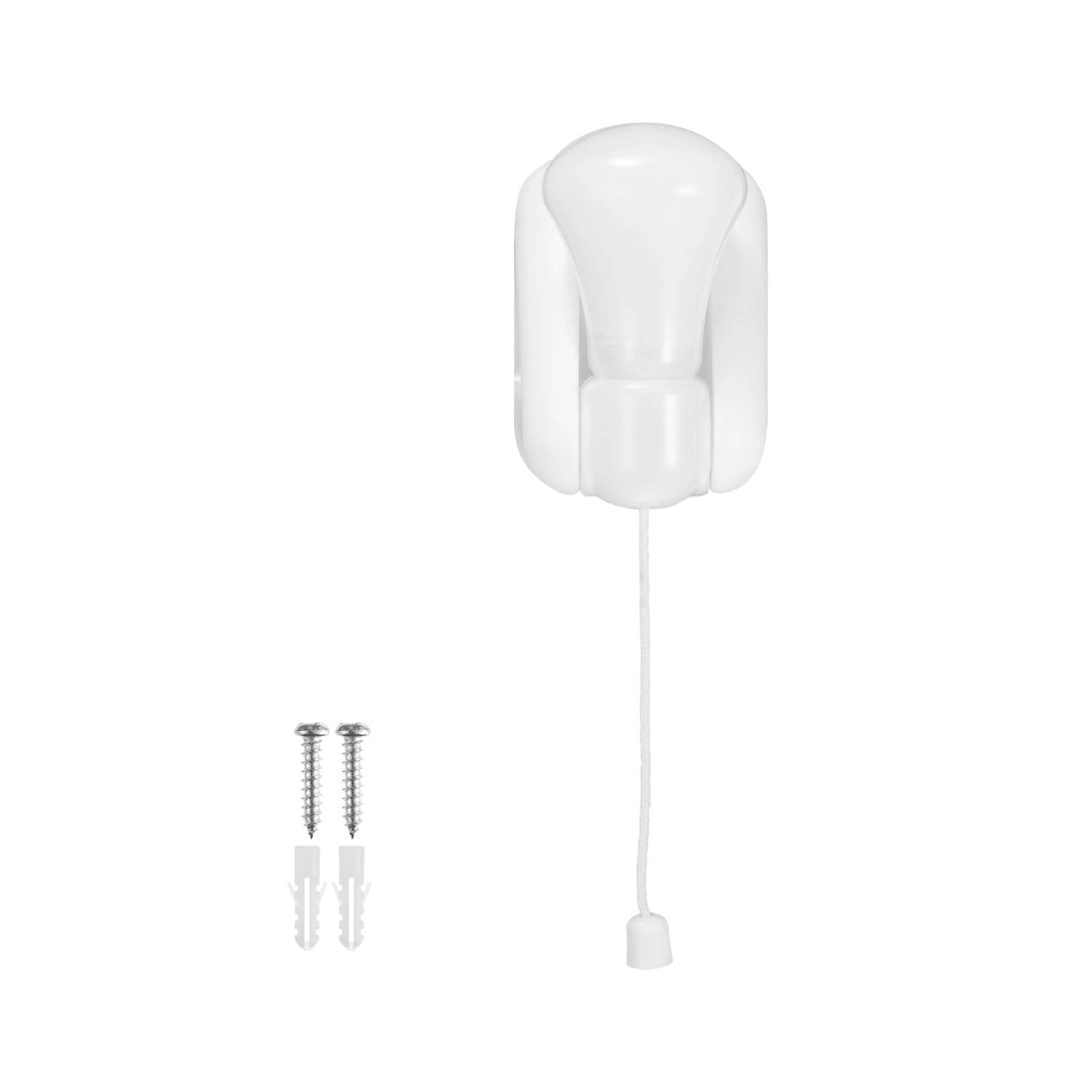 LEDMOMO Wall Mount LED Light Self Adhesive Bulb Lamp for Tent Cabinet Closet without Batteries (White)