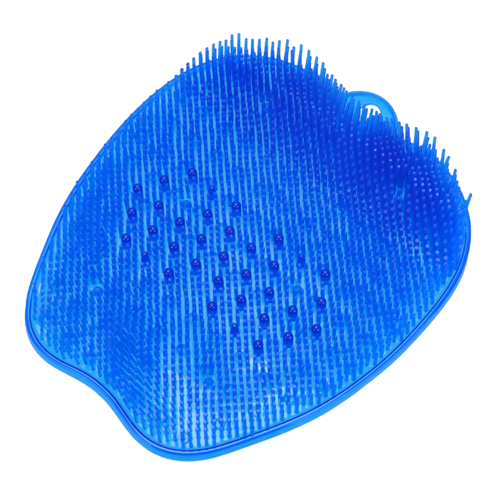 Exfoliating Foot Cleaning Pads Dead Skin Remover Mats Foot Massager Cushion Foot Scrubber (Blue)