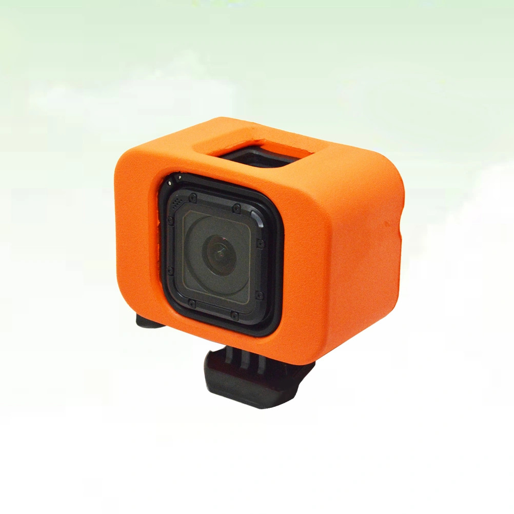 For GoPro Hero 4 Session Floating Floating Set for GoPro 4 5 Session Waterproof Protection Frame Border Shell (Orange)