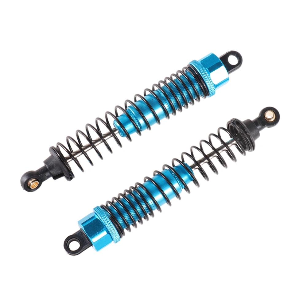 1 Pair Pore Diameter 90mm Inner Spring Metal Damper Modified Pieces Spring for 1/10 Climbing RC Crawler (Blue)