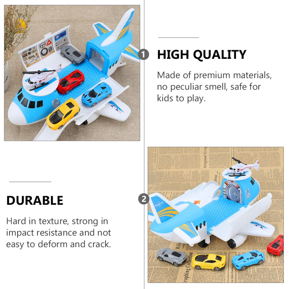 1 set of Transport Airplane Toys Transport Cargo Plane Car Toys Kids Toys