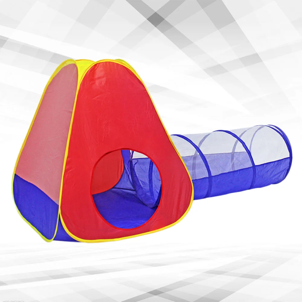 2pcs Creative Kids Playing Tent Funny Indoor Tunnel Toy Children Game Tunnel Tent Toy